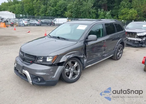 2015 Dodge Journey Crossroad from USA, damaged, VIN 3C4PDDGG0FT619089